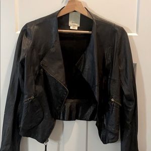Anthropologie Leather Jacket
